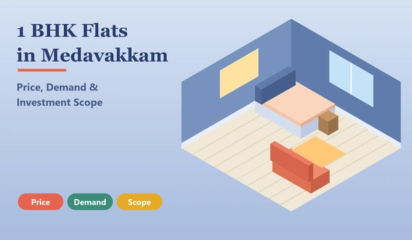 1 BHK Flats in Medavakkam: Price, Demand & Investment Scope 1 BHK Flats in Medavakkam: Price, Demand & Investment Scope