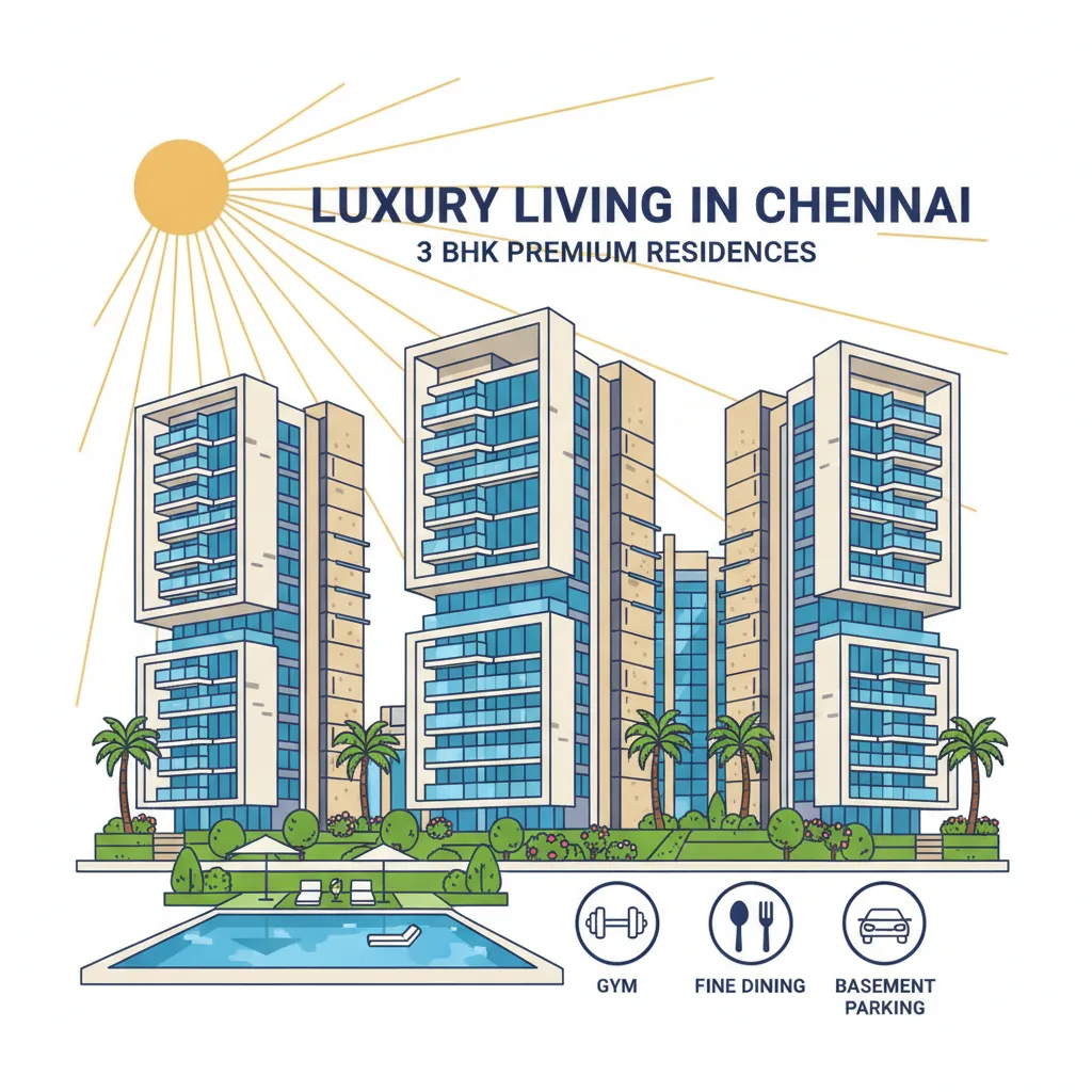 3 Bhk Luxury Apartments In Chennai