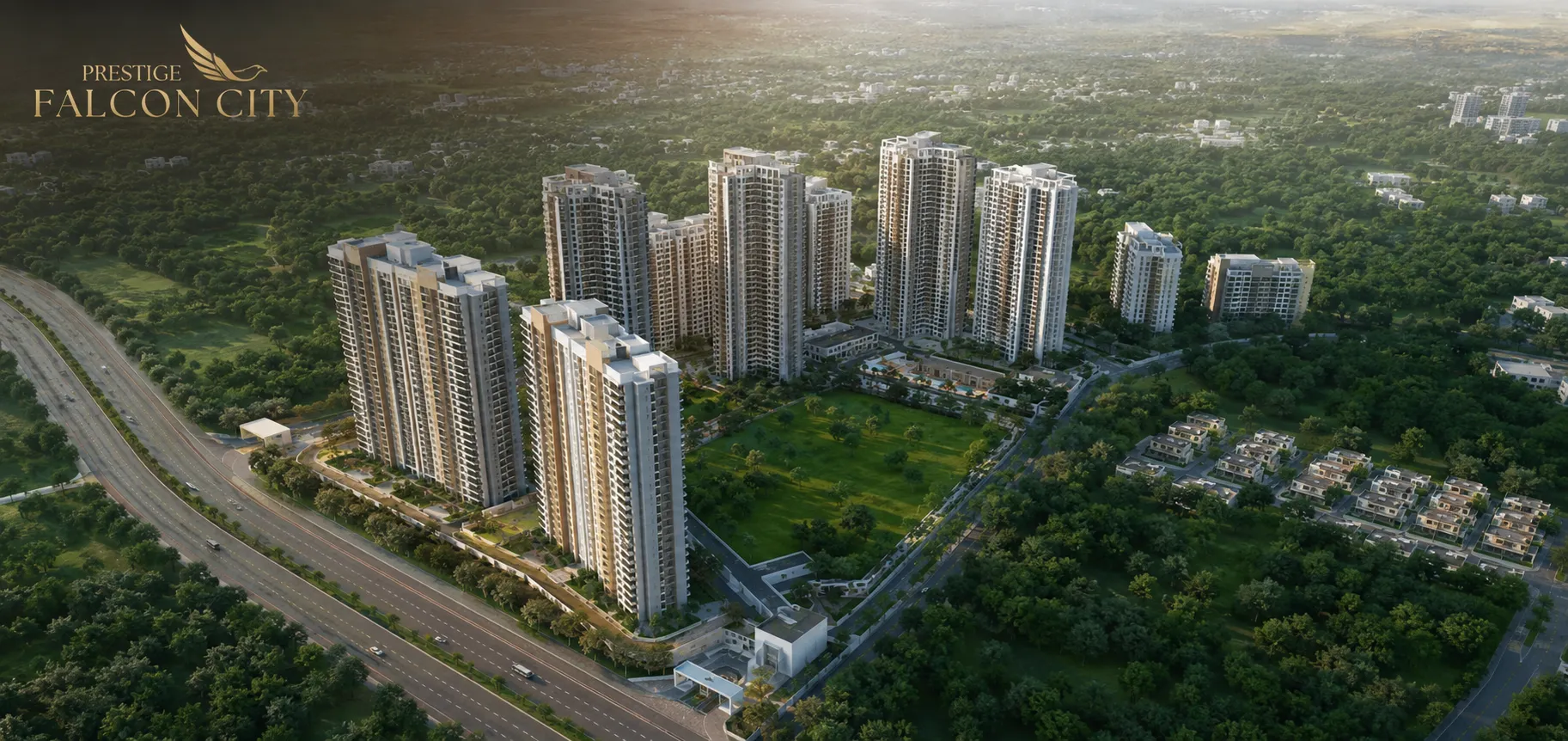 Prestige Falcon City Chennai Tower View