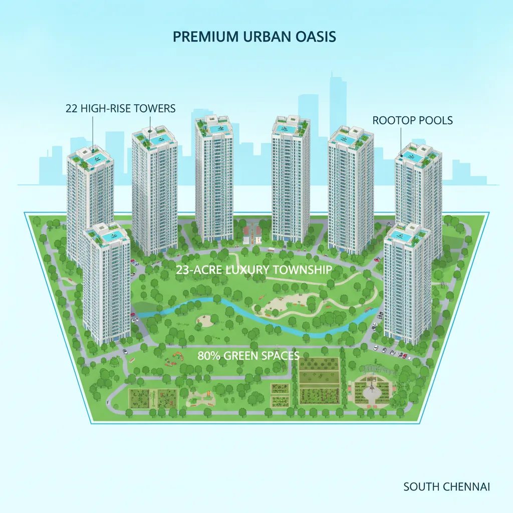 Best Ongoing Project Near Medavakkam Sholinganallur Road