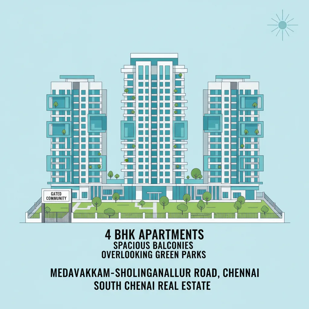 Biggest Apartment Medavakkam Sholinganallur Road