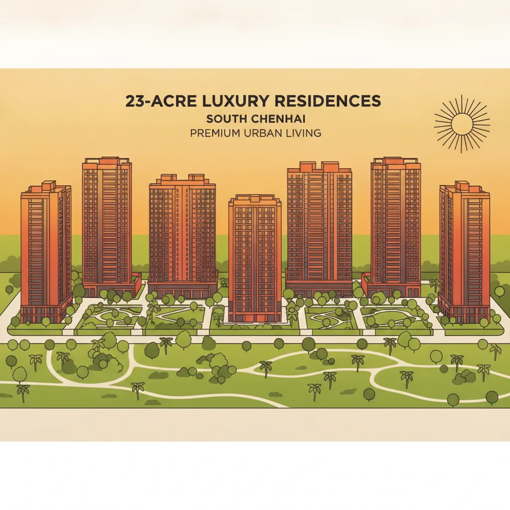 Biggest Apartment South Chennai Prestige Falcon City