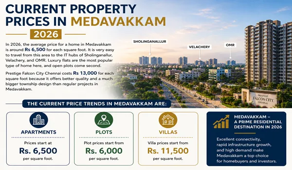 Current Property Prices in Medavakkam 2026