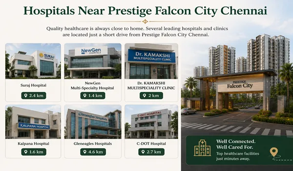 Hospitals Near Prestige Falcon City Chennai