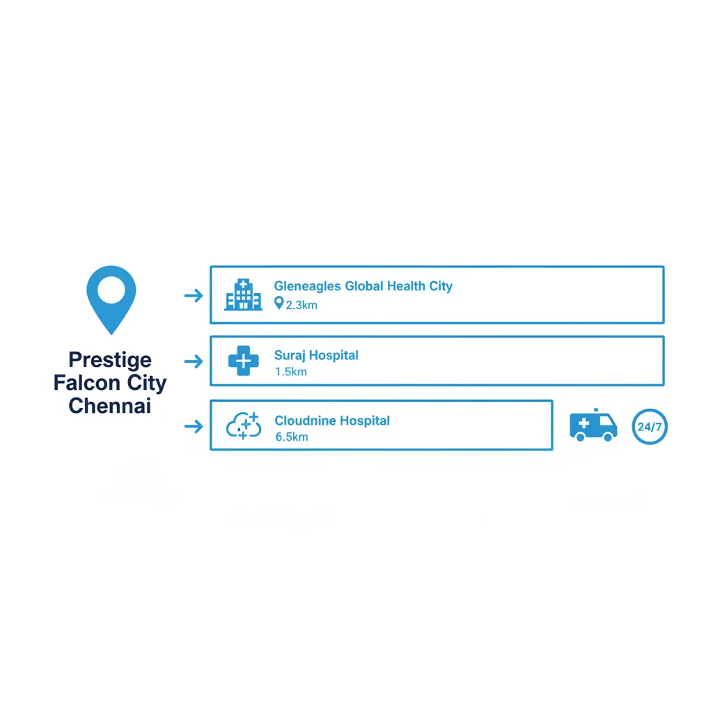 Hospitals Near Prestige Falcon City Chennai