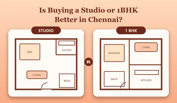 is buying a studio or 1bhk better in chennai hero