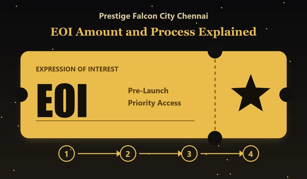 Prestige Falcon City Chennai EOI Amount and Process Explained Prestige Falcon City Chennai EOI Amount and Process Explained