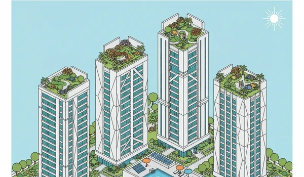 Smart home automation and quality building specifications at Prestige Falcon City Chennai towers and flats